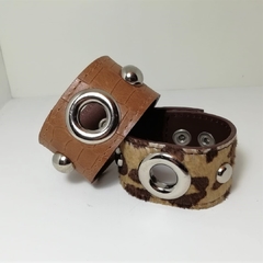 Brazalete Ojal Redondo con apliques