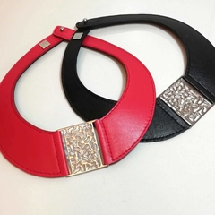 Malevich - Collar corto con herraje en niquel