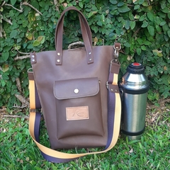 Bolso Matero con bolsillo y correa