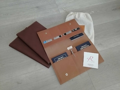 PortaPasaportes Familiar con logo de empresa