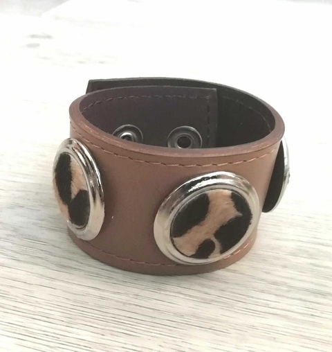 Brazalete Luna animal print - tienda online