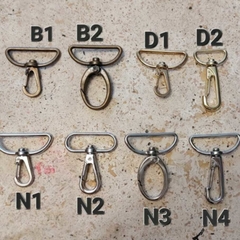 Par de correas cortas para cartera o bolso (60cm) - tienda online