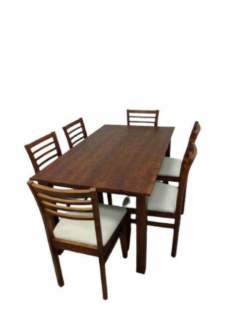 MESA FELICITAS 1,60x0,90 COLOR CASTAÑO (solo mesa)