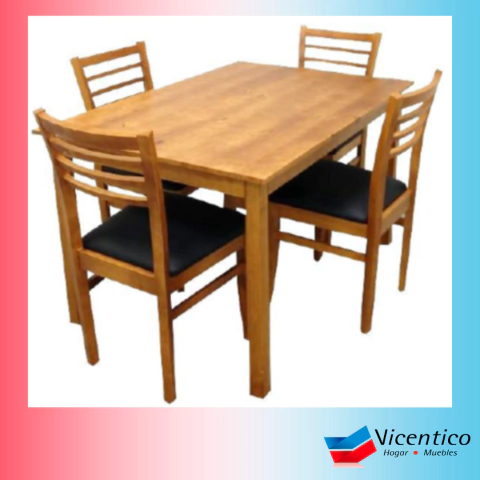 MESA VERÓNICA 1.30 COLOR MIEL (solo mesa)