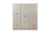 PLACARD 6 PUERTAS 4 CAJONES "TANA ECO" FRESNO BLANCO. RICCHEZZE-ARMADO-
