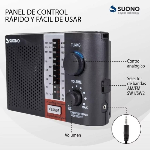 RADIO AM/FM AYV0124 SUONO