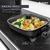 SARTEN ELECTRICO CON TAPA 1350W. NEGRO. HOG0163NEG. SUONO - comprar online