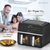 FREIDORA DE AIRE AIR FRYER DIGITAL 9LTS. HOG0199NEG. SUONO.