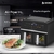 Imagen de FREIDORA DE AIRE AIR FRYER DIGITAL 9LTS. HOG0199NEG. SUONO.