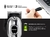 CORTADORA DE PELO INOX LFJ-KM-1755 KEMEI004 GADNIC - tienda online