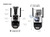 CAMARA DE SEGURIDAD CON SIRENA P2P00053 GADNIC - Vicentico hogar y muebles