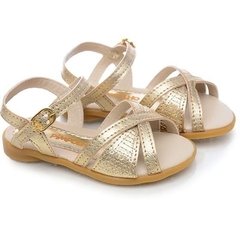 Sandália Infantil Summer Fashion Dourada Pimpolho
