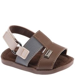 Sandália Infantil Franciscana Baby Cinza Pimpolho