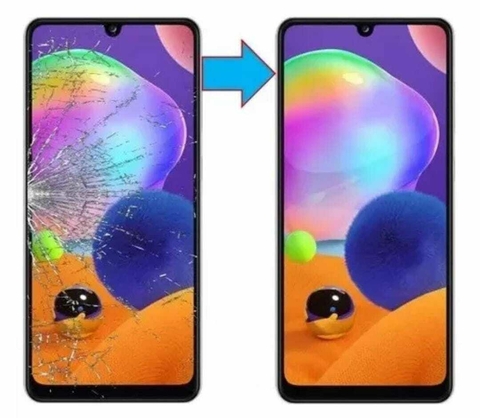 CAMBIO DE VIDRIO SAMSUNG A31