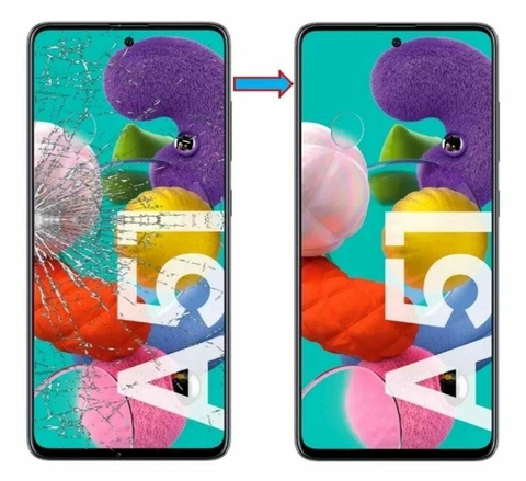 CAMBIO DE VIDRIO SAMSUNG A51