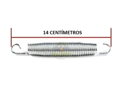 mola com 14 centímetros galvanizada arame 3,00mm