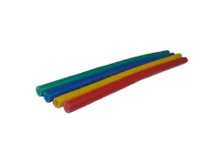 kit com 8 isotubo blindado colorido para proteção de haste da cama elástica e pula pula