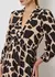 Vestido Midi Franzido Estampa Safari Giraffe 53233503 na internet