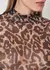 Blusa Tule M/l Estampa Wild Animal Print 66.20.3502 - Petulancce Moda Feminina