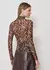 Blusa Tule M/l Estampa Wild Animal Print 66.20.3502 na internet