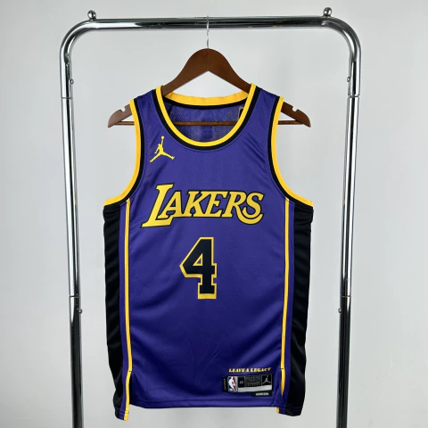 Regata NBA Nike Los Angeles Lakers Swingman 2024/25 - #4 KNECHT - comprar online