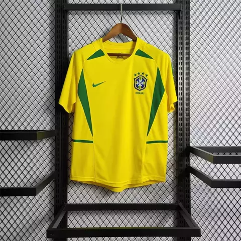 Camisa Brasil I Retro 2002/03 #RONALDO 9 - comprar online