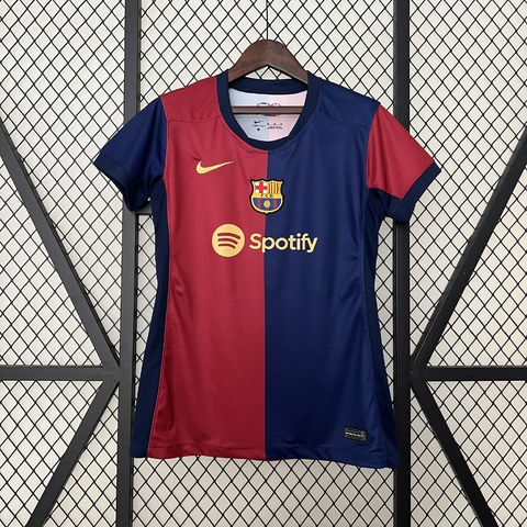 Camisa Barcelona Home 24/25 - Feminina
