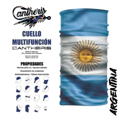 CUELLO MULTIFUNCION con Filtro Uv Deportivo. Caza Pesca Moto Bicicleta Ski Snowboard MOD: ARGENTINA en internet