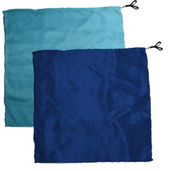 Swing Flag Quadrado Azul Claro e Azul Escuro - Vendido por par