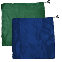 Swing Flag Quadrado Azul Escuro e Verde Escuro - Vendido por par