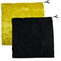 Swing Flag Quadrado Amarelo e Preto - Vendido por par