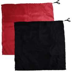 Swing Flag Quadrado Vermelho e Preto - Vendido por par
