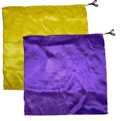 Swing Flag Quadrado Amarelo e Roxo - Vendido por par