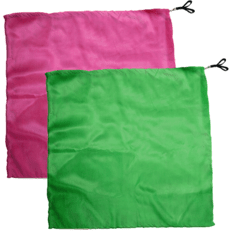 Swing Flag Quadrado Rosa e Verde Claro - Vendido por par
