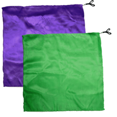 Swing Flag Quadrado Roxo e Verde Claro - Vendido por par