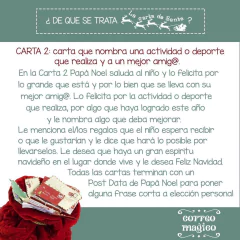 Carta de Santa Individual - correo magico