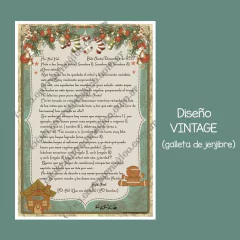 Carta de Santa Individual - tienda online