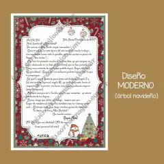 Imagen de Carta de Santa Individual