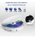 Discman Cd Mp3 Portátil Recargable Bluetooth Parlantes Blanco - comprar online