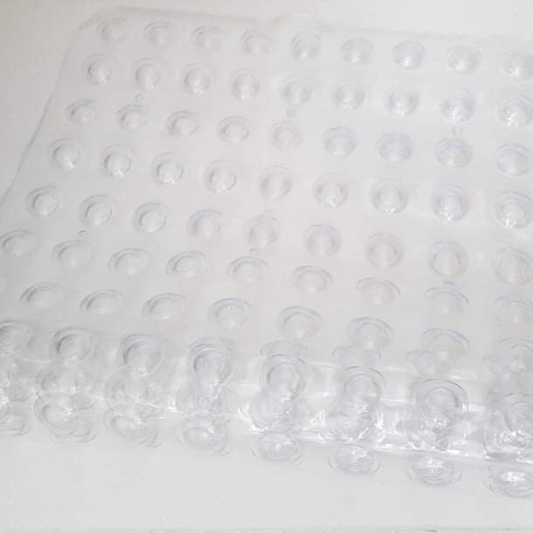 Alfombra antideslizante transparente