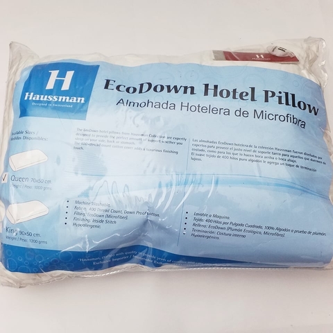 Almohada hotelera Haussman