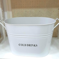 Frapera enlozada blanca cold drinks