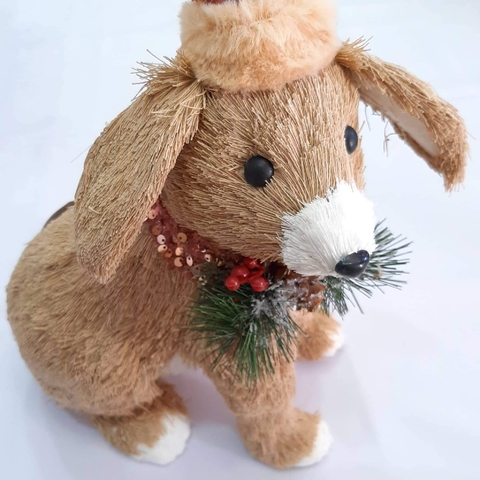 Animal navideño de pie 47 cm de alto