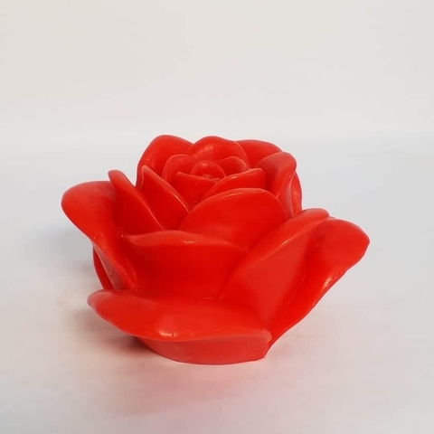 Vela a pila rosa roja grande - comprar online