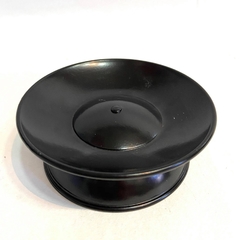 Jabonera aluminio negra