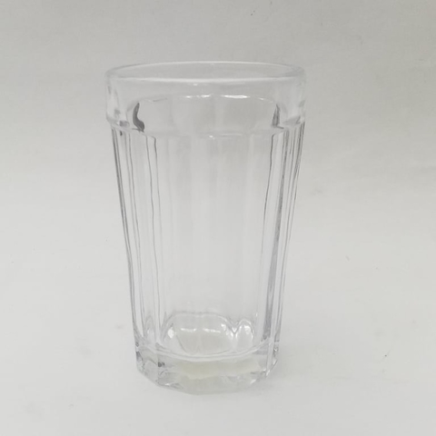 Vaso de vidrio texturado - comprar online