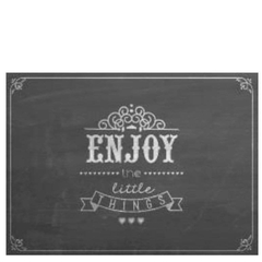 Individual de papel x 24 u estampa enjoy