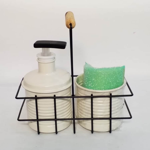 Dispenser detergente sin esponja blanco - comprar online