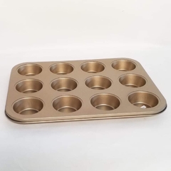 Molde muffins antiadherente 35 x 27 x 3