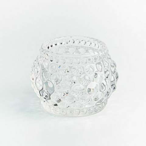 Candelabro de vidrio burbujas - comprar online